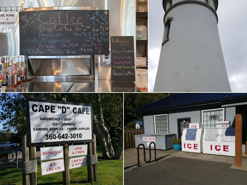 Cape “D” Cafe 243 Robert Gray Dr, Ilwaco