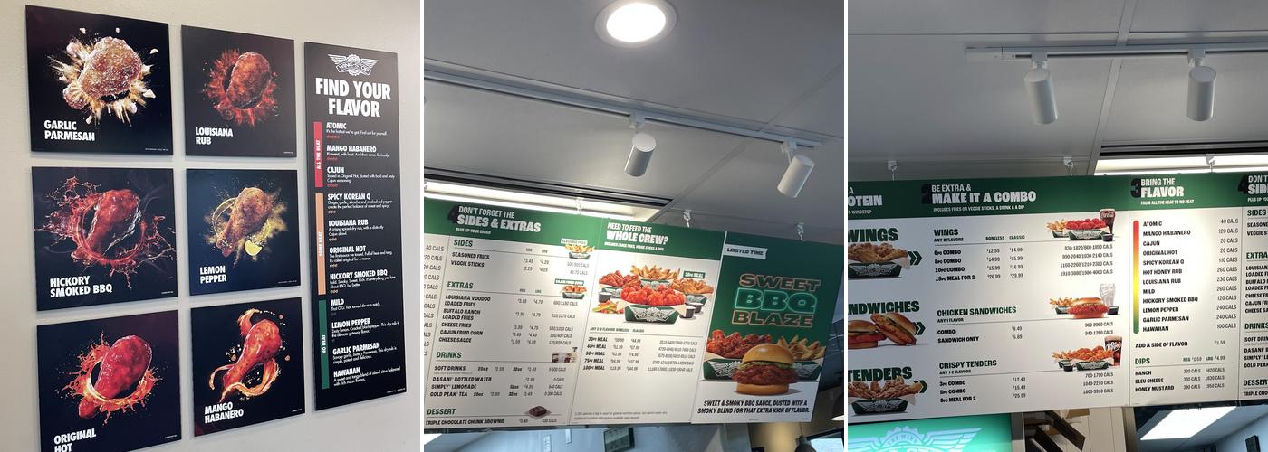 Wingstop Menu