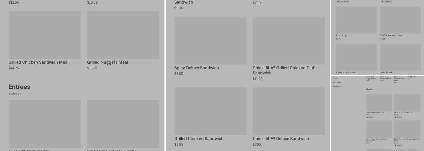 Chick-fil-A Menu