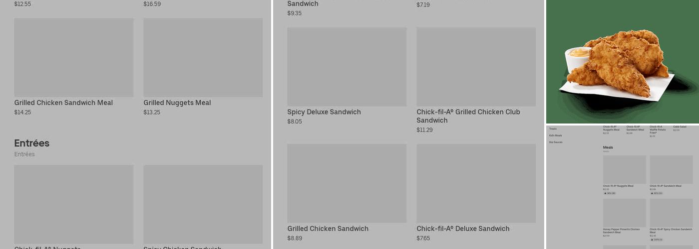 Chick-fil-A Menu
