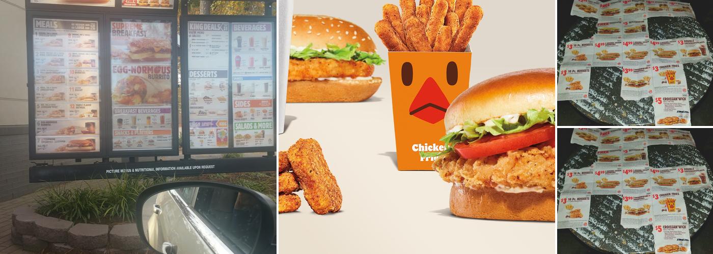 Burger King Menu