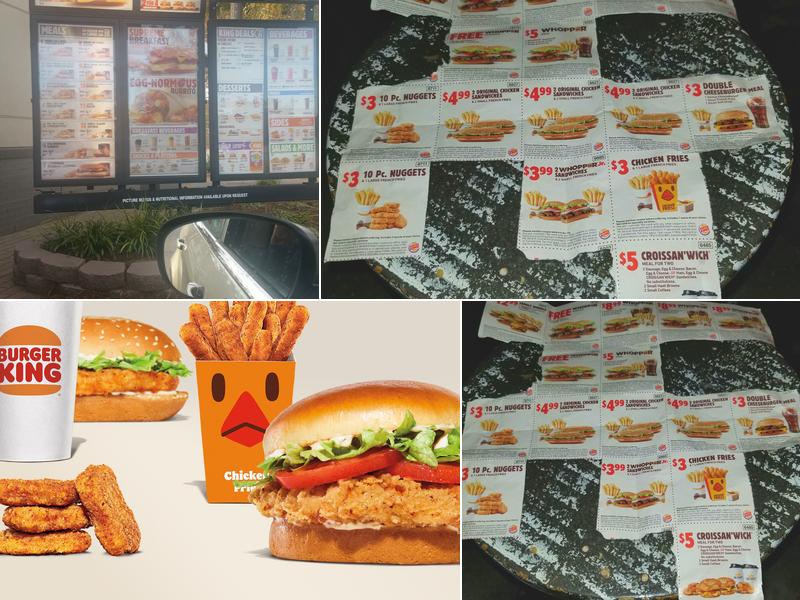 Burger King Menu