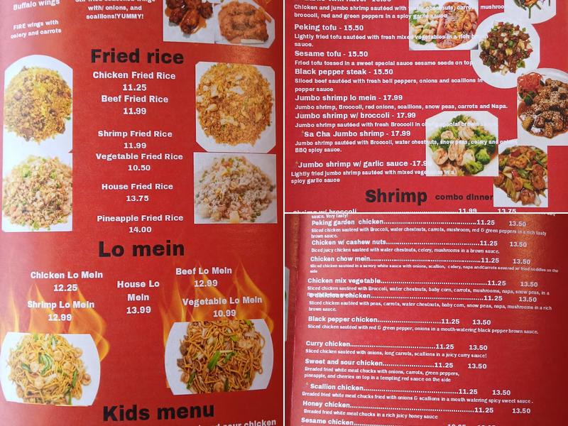Parrilla express Menu