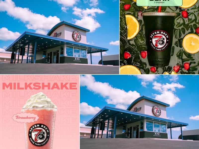 7 Brew Coffee 104 S Riverfront Dr, Jenks