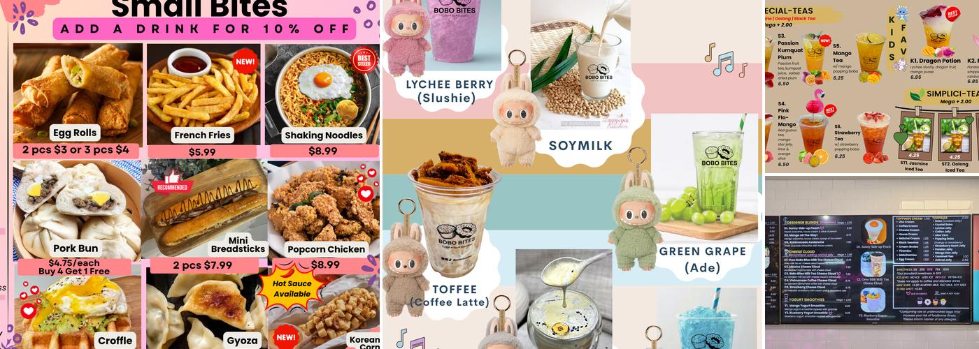 BOBO Bites Menu