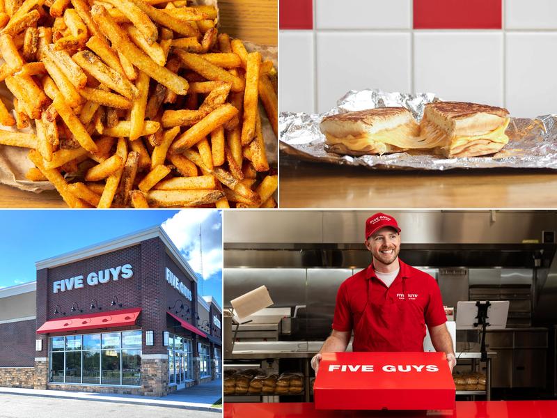 Five Guys 10 Hampton House Rd, Newton
