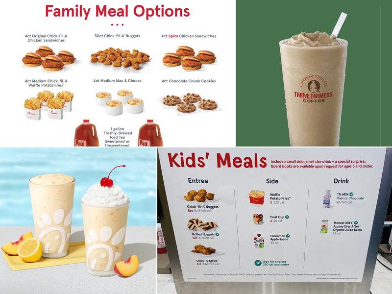 Chick-fil-A Menu