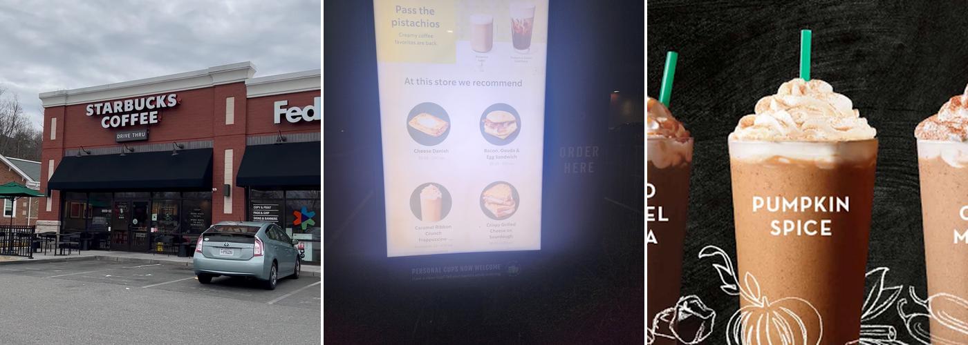 Starbucks Menu