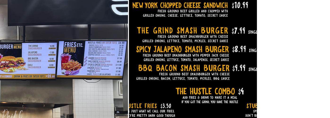 The Grind Menu