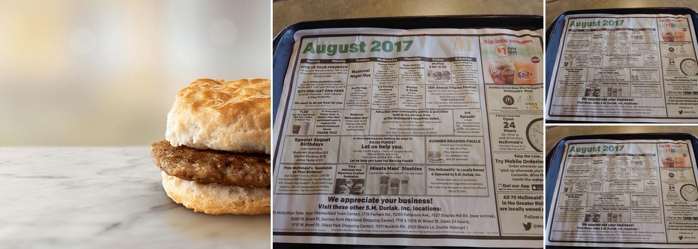 McDonald's Menu
