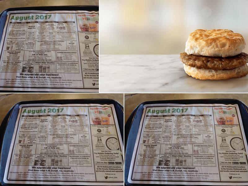 McDonald's Menu