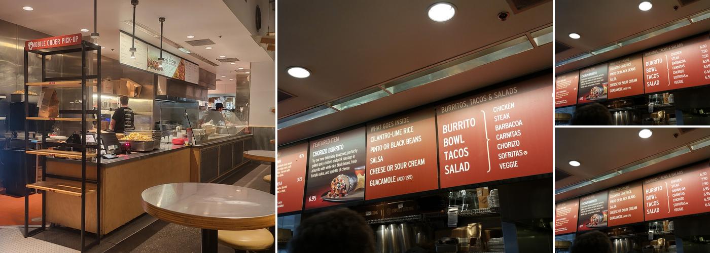 Chipotle Mexican Grill Menu