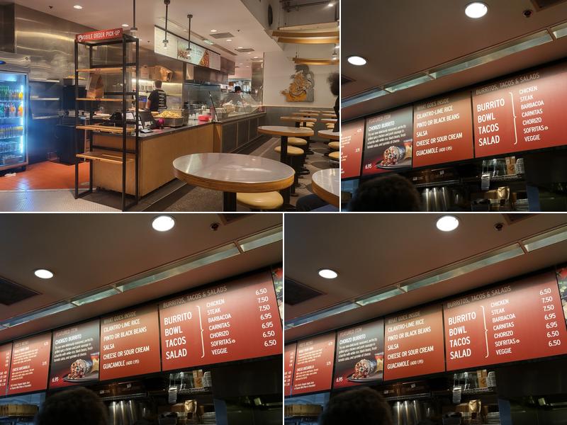 Chipotle Mexican Grill Menu