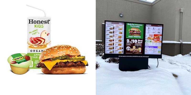 Burger King Menu
