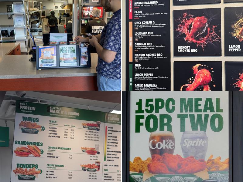 Wingstop Menu