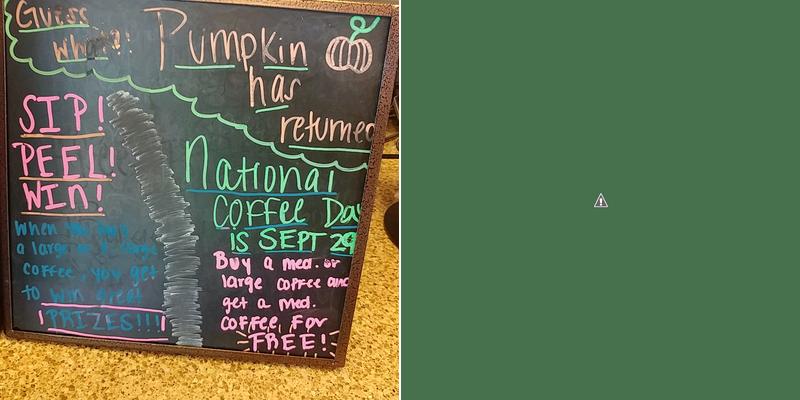 Dunkin' Menu