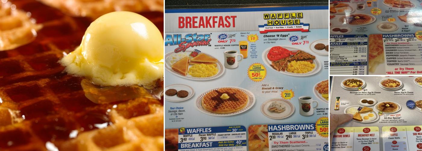 Waffle House Menu