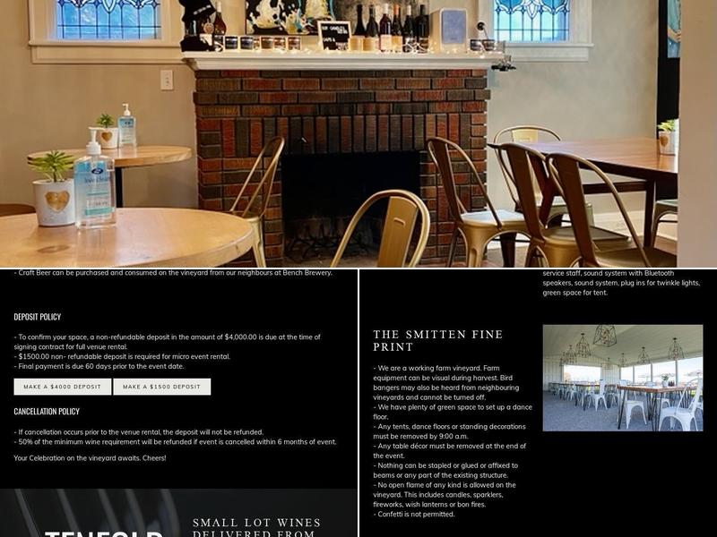 Back 10 Cellars Menu