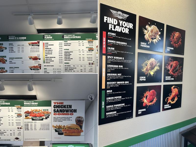 Wingstop Menu