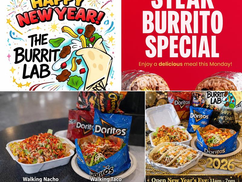 The Burrito Lab 209 E University Ave Suite D, Champaign