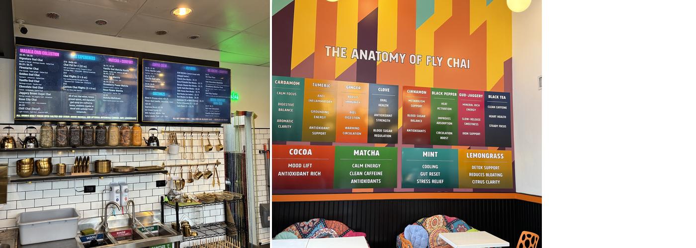 Fly Chai Menu