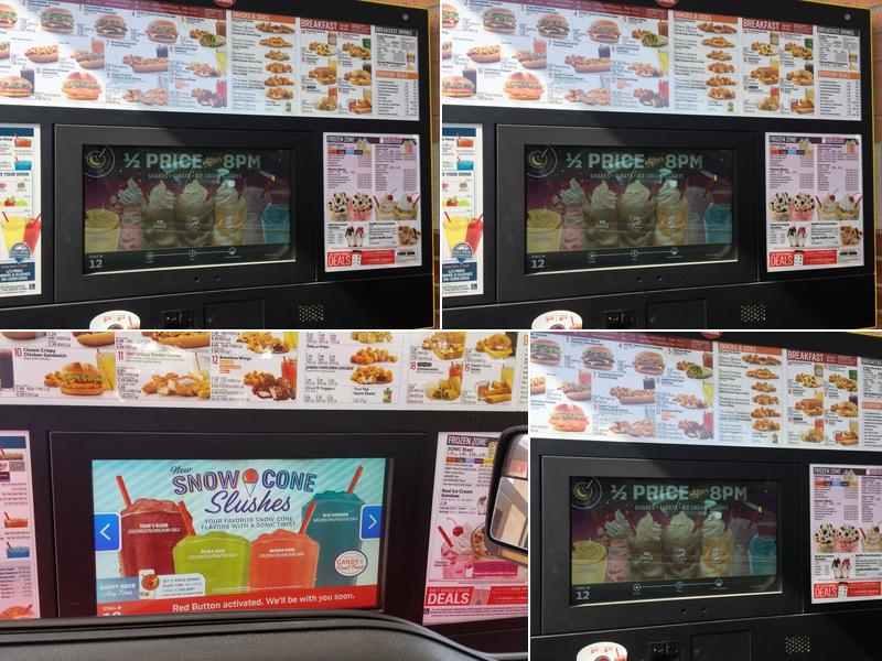 Sonic Drive-In Menu