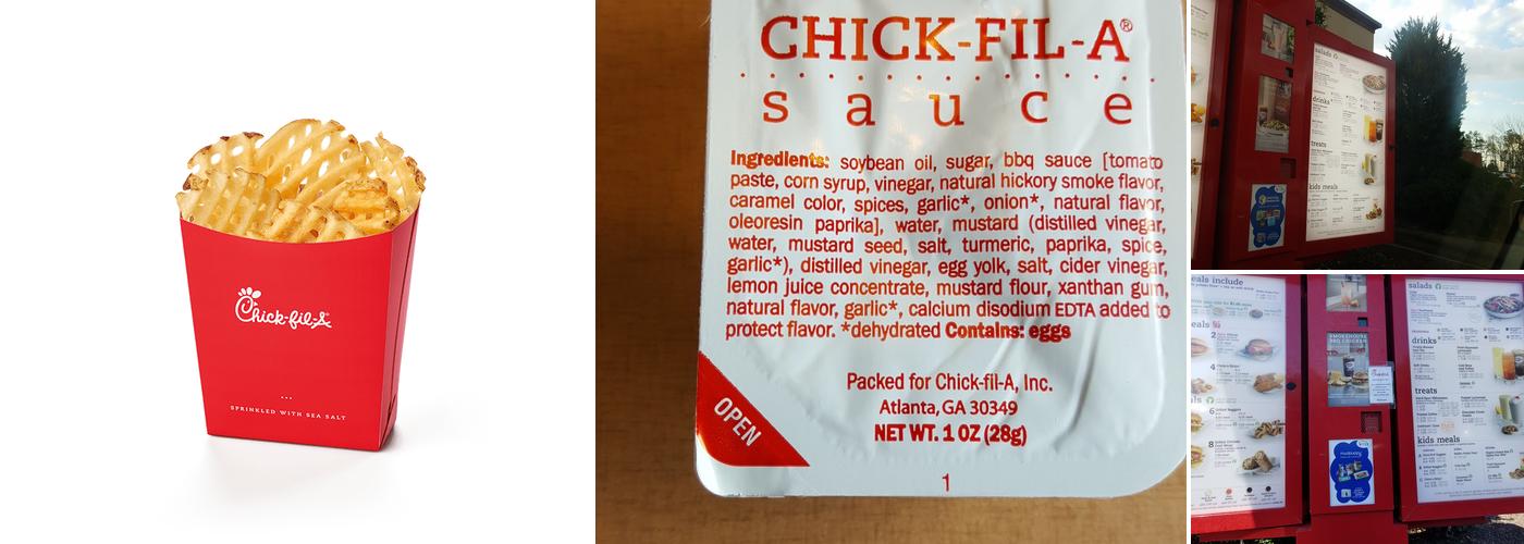 Chick-fil-A Menu