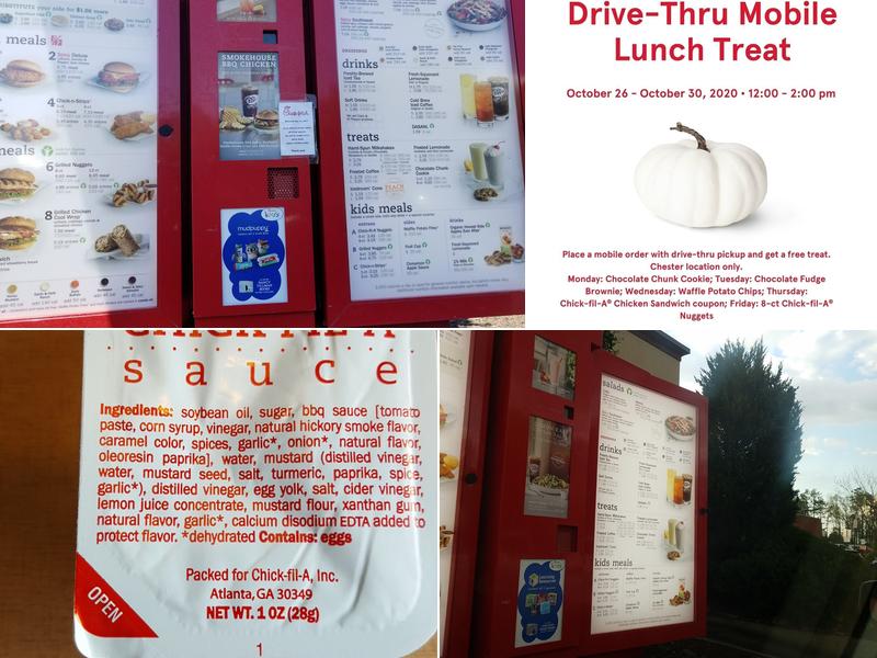 Chick-fil-A Menu