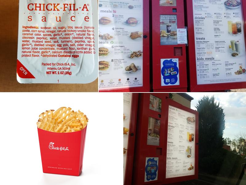 Chick-fil-A Menu