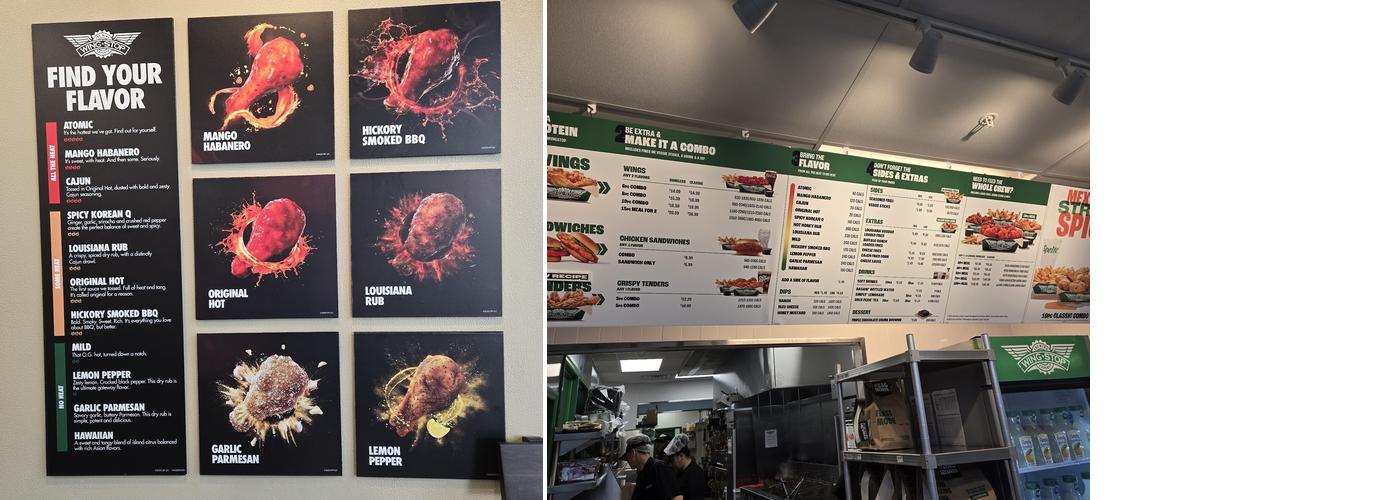 Wingstop Menu