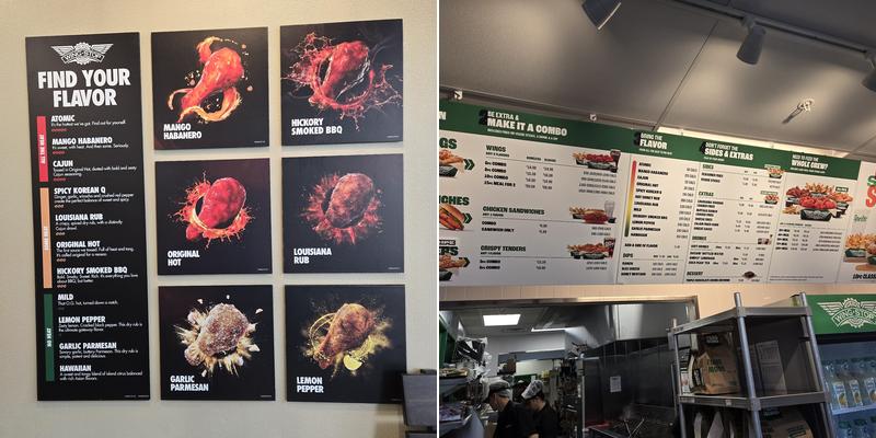 Wingstop Menu