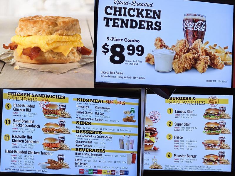 Hardee’s Menu