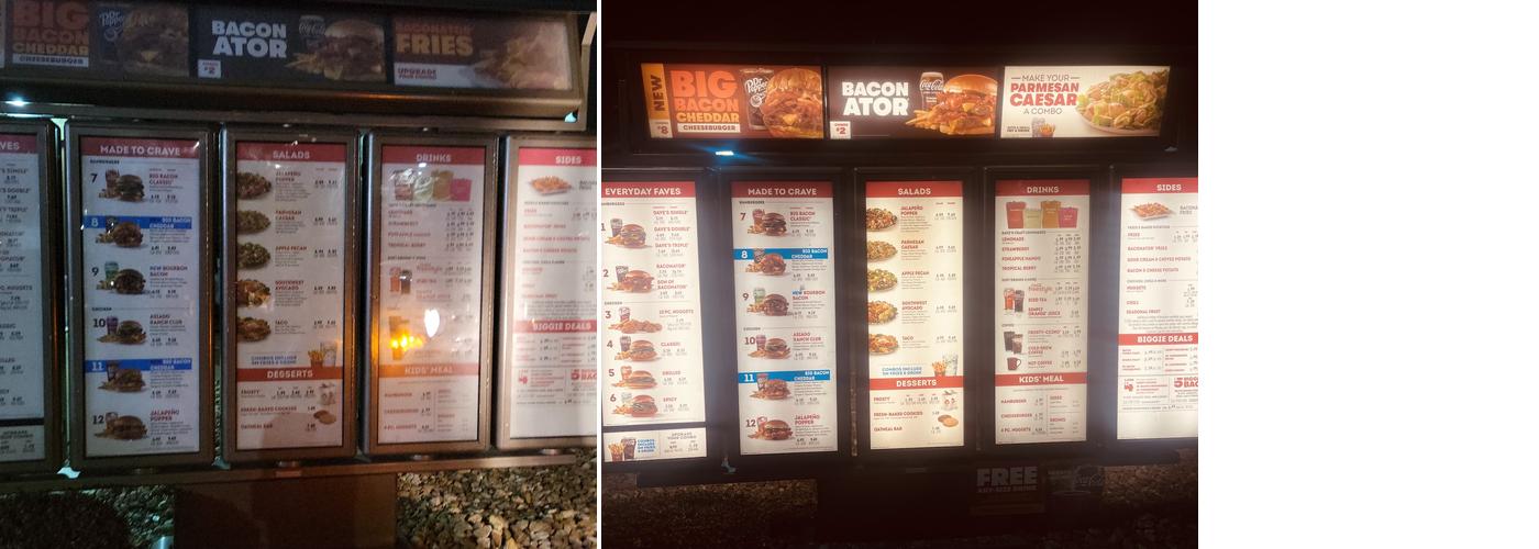 Wendy's Menu