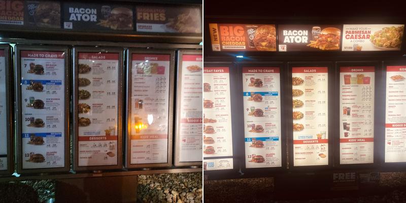Wendy's Menu