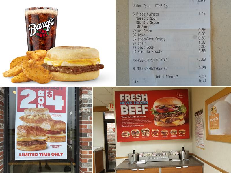 Wendy's Menu