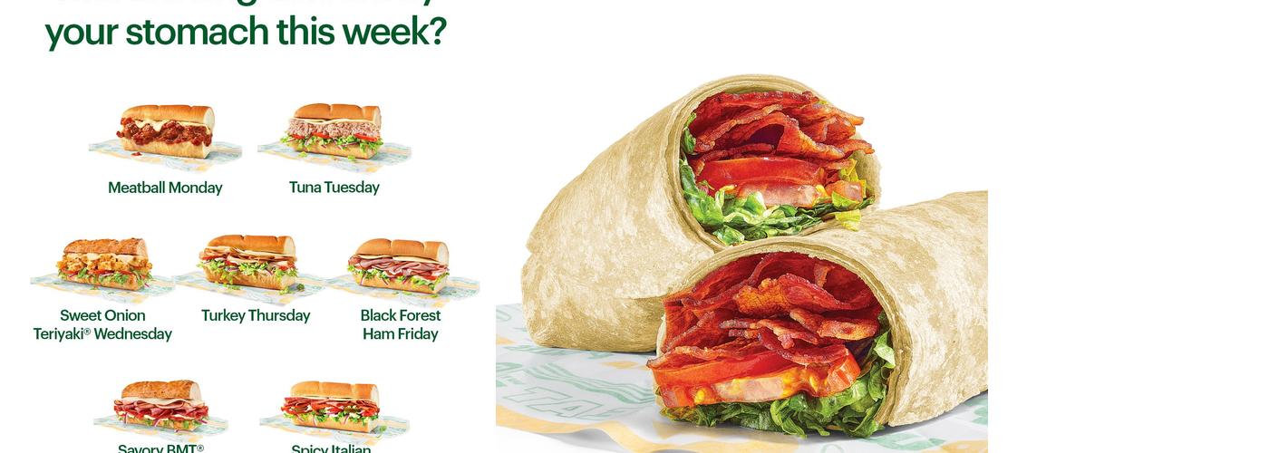 Subway Menu