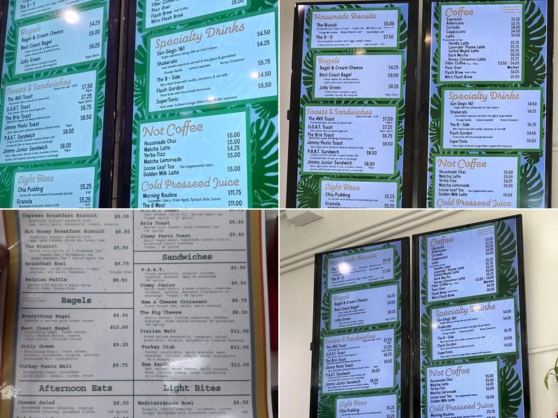 COMPA COFFEE ROASTERS Menu