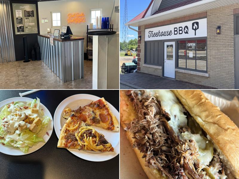 Sweeney Bros Pizza & Treehouse BBQ 105 W Husseman St, Roanoke