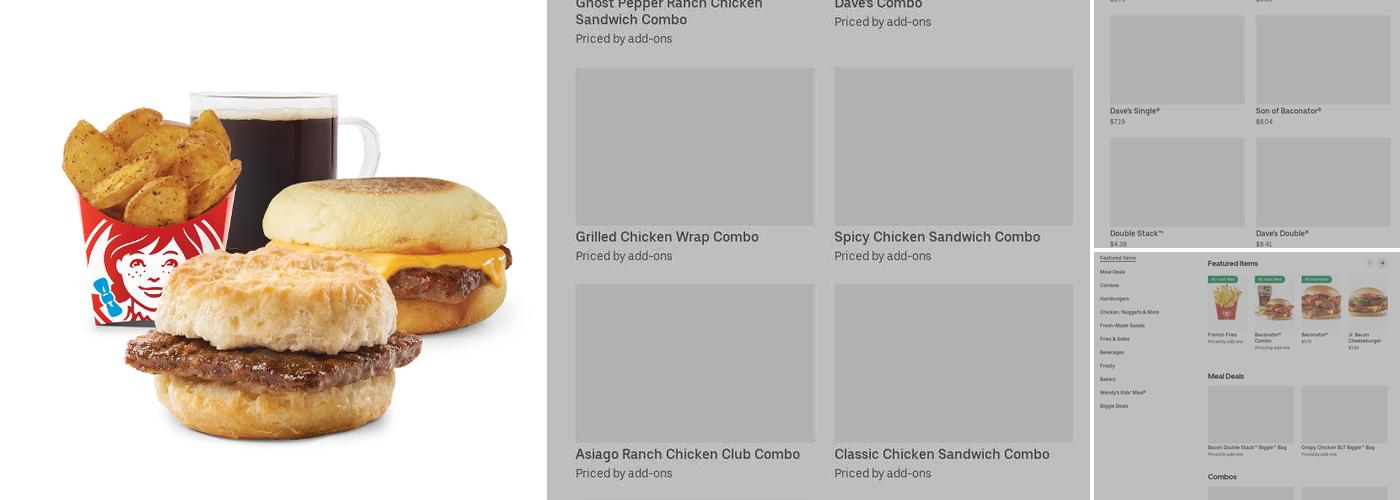Wendy's Menu