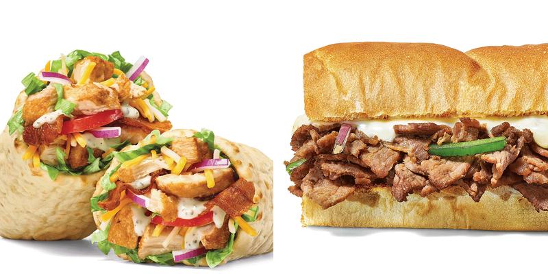 Subway Menu