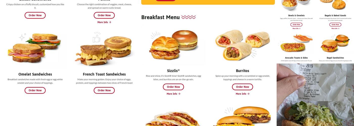 Wawa Menu