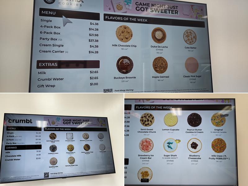 Crumbl Menu