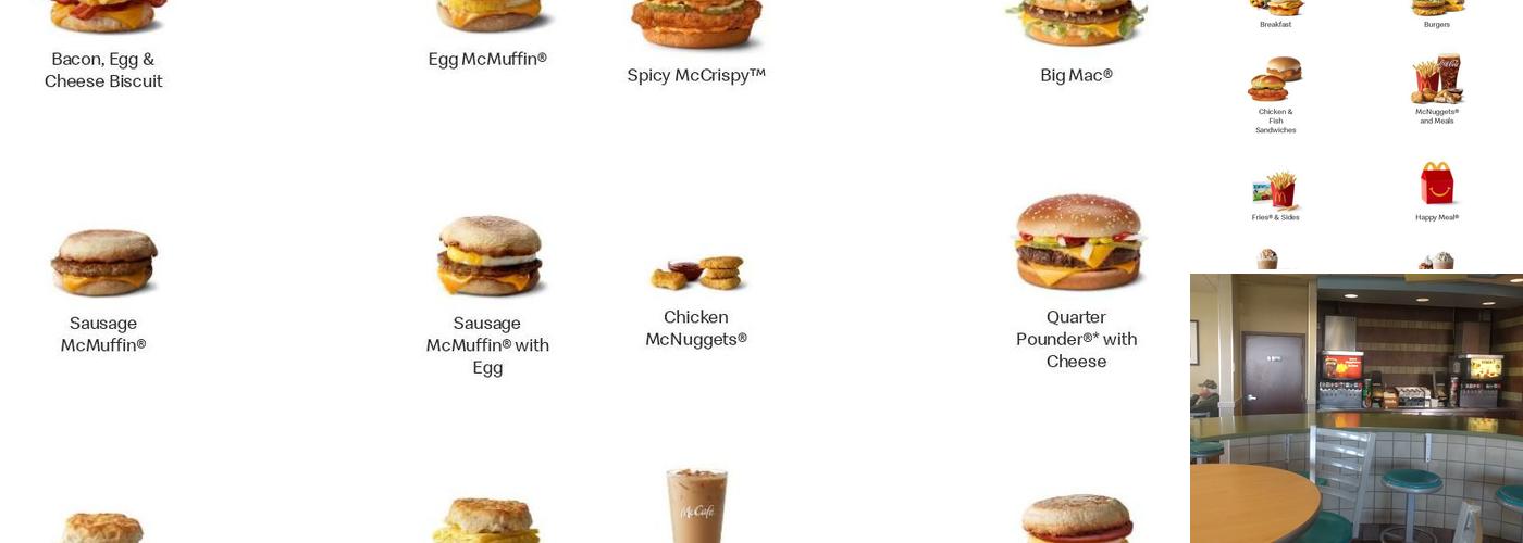 McDonald's Menu