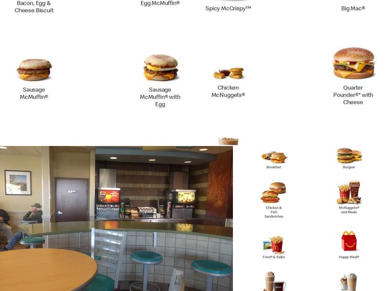 McDonald's Menu