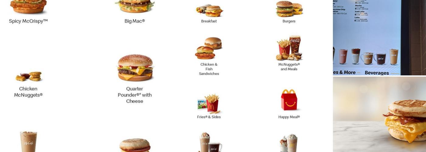 McDonald's Menu