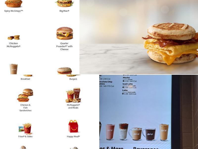 McDonald's Menu