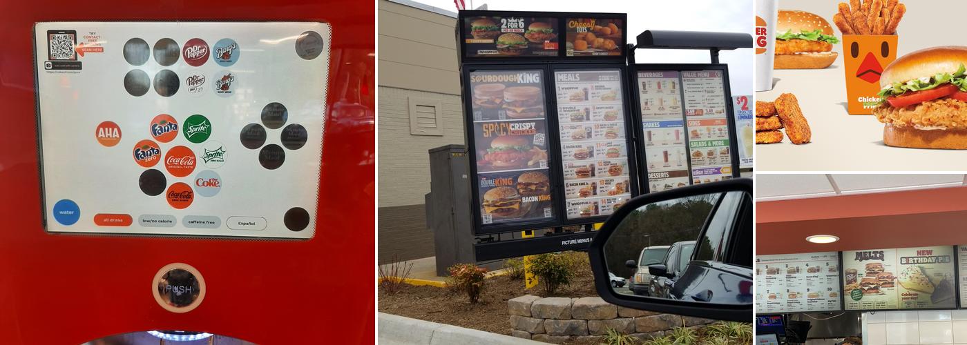 Burger King Menu