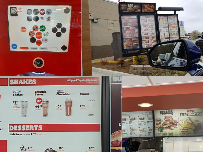 Burger King Menu