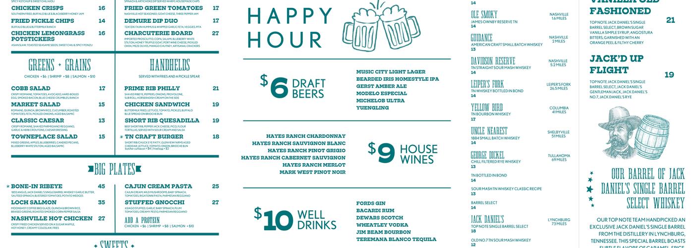 Top Note Menu