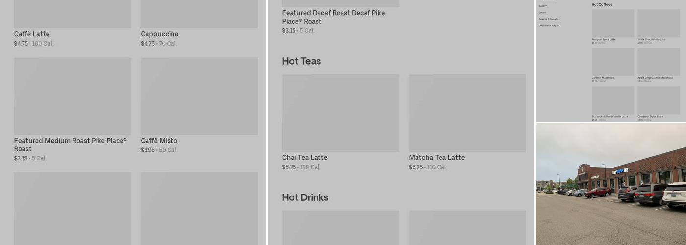 Starbucks Menu